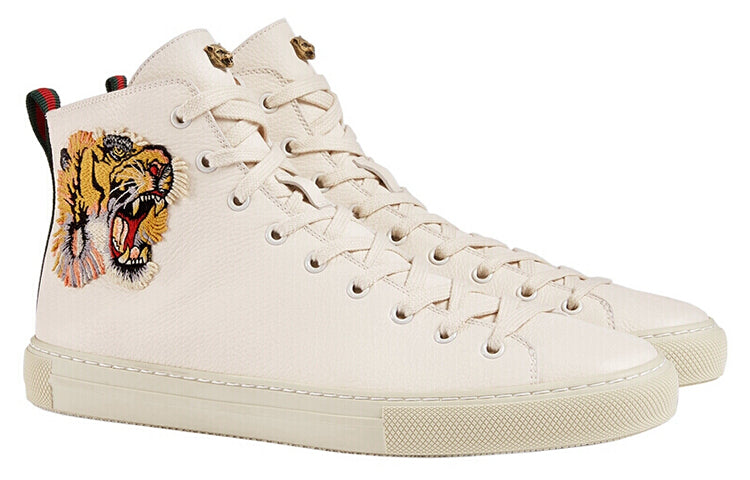 Gucci Leather High Top 'Tiger' 478337-BXOA0-9064