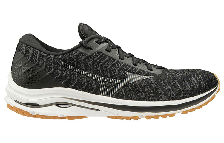 Mizuno Wave Rider 24 Waveknit Super Wide 'Black' J1GC207651