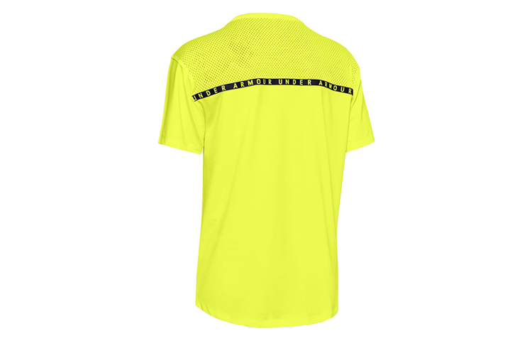 (WMNS) Under Armour Sport Training Sports Short Sleeve Yellow 1355703-786