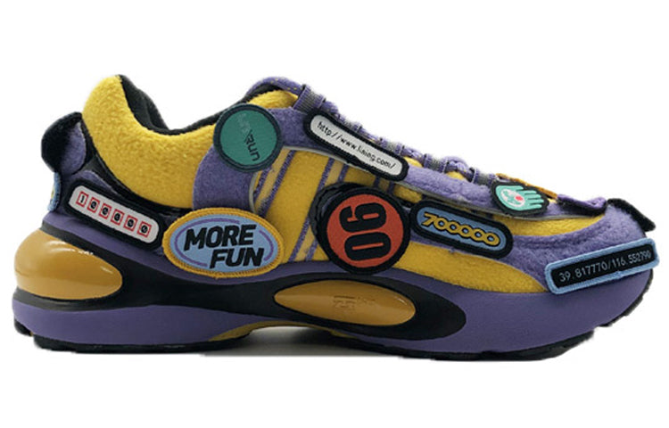 (WMNS) Li-Ning Essence 'New York Fashion Week - Vintage Purple Patches' ARHP228-4