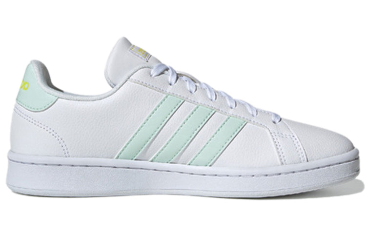 (WMNS) adidas Grand Court 'White Dash Green' EG7643