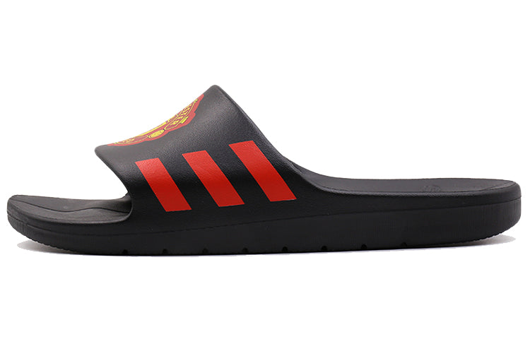 adidas Aqualette Cf MUFC 'Black Red' CP9860