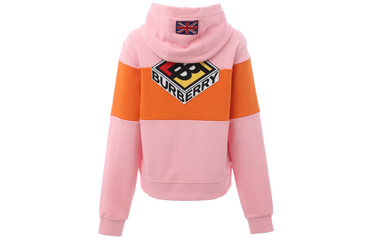 (WMNS) Burberry SS21 Hoodie Pink/Orange 80218641