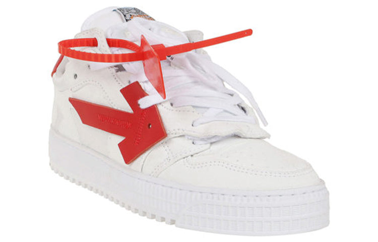 (WMNS) Off-White 3.0 Low 'White Red' OWIA181R20D801110120