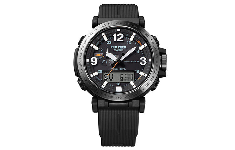 Men's CASIO Quartz Watch Solar Charging 100m Waterproof Solar Powered Mens PRW-6611Y-1JF