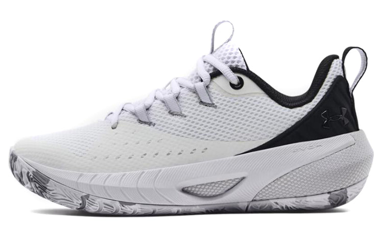 (WMNS) Under Armour HOVR Ascent 'White Black' 3025680-100