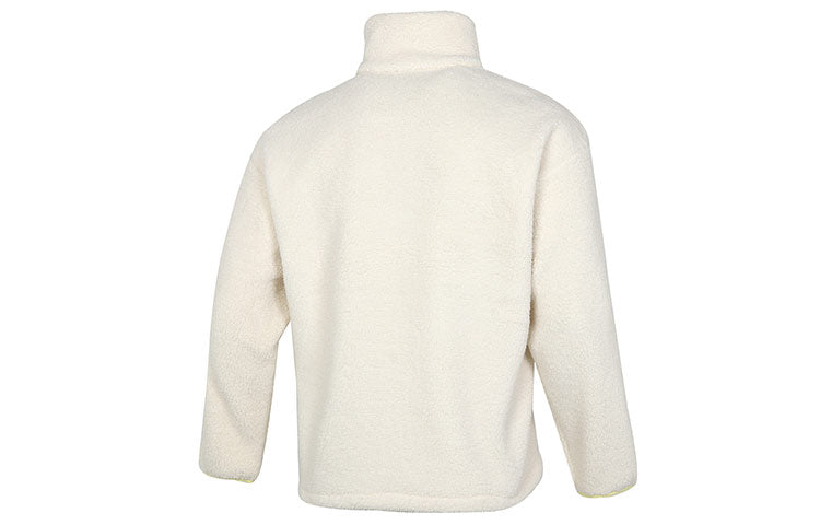 PUMA Sherpa Bonded Jacket 'White Yellow' 534930-93