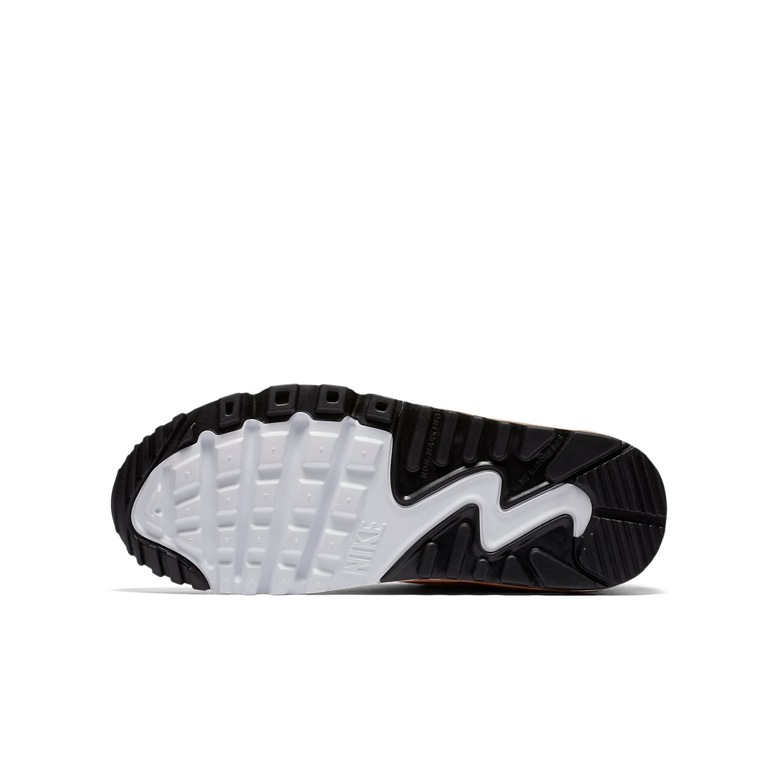 (GS) Nike Air Max 90 'Print White Bronze' 844616-100