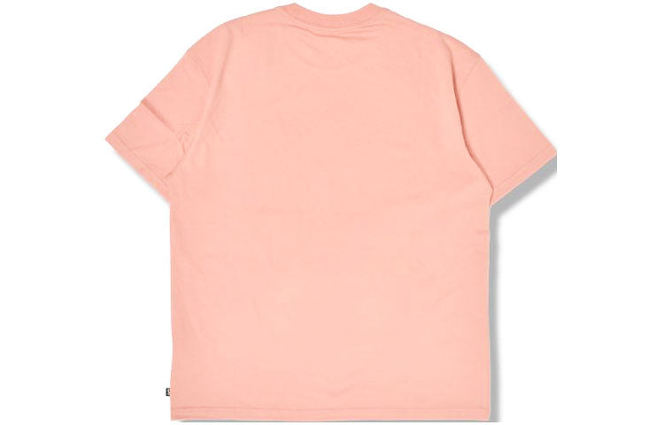 Nike SB Skateboard Logo Printing Sports Skateboard Short Sleeve Apricot Pink DC7818-824