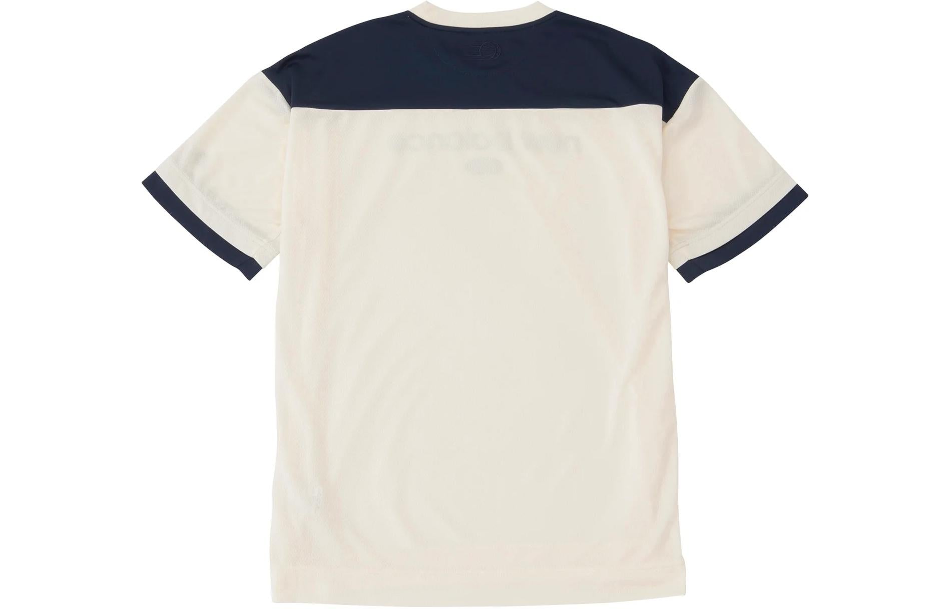 New Balance Linear Logo Honeycomb Mesh T-shirt Asia Sizing 'Sea Salt' AMT45072-SST
