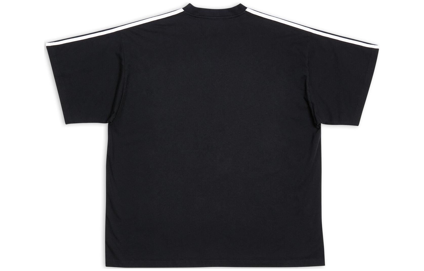 Balenciaga x adidas T-Shirt Oversized 'Black' 739101TNVA68482