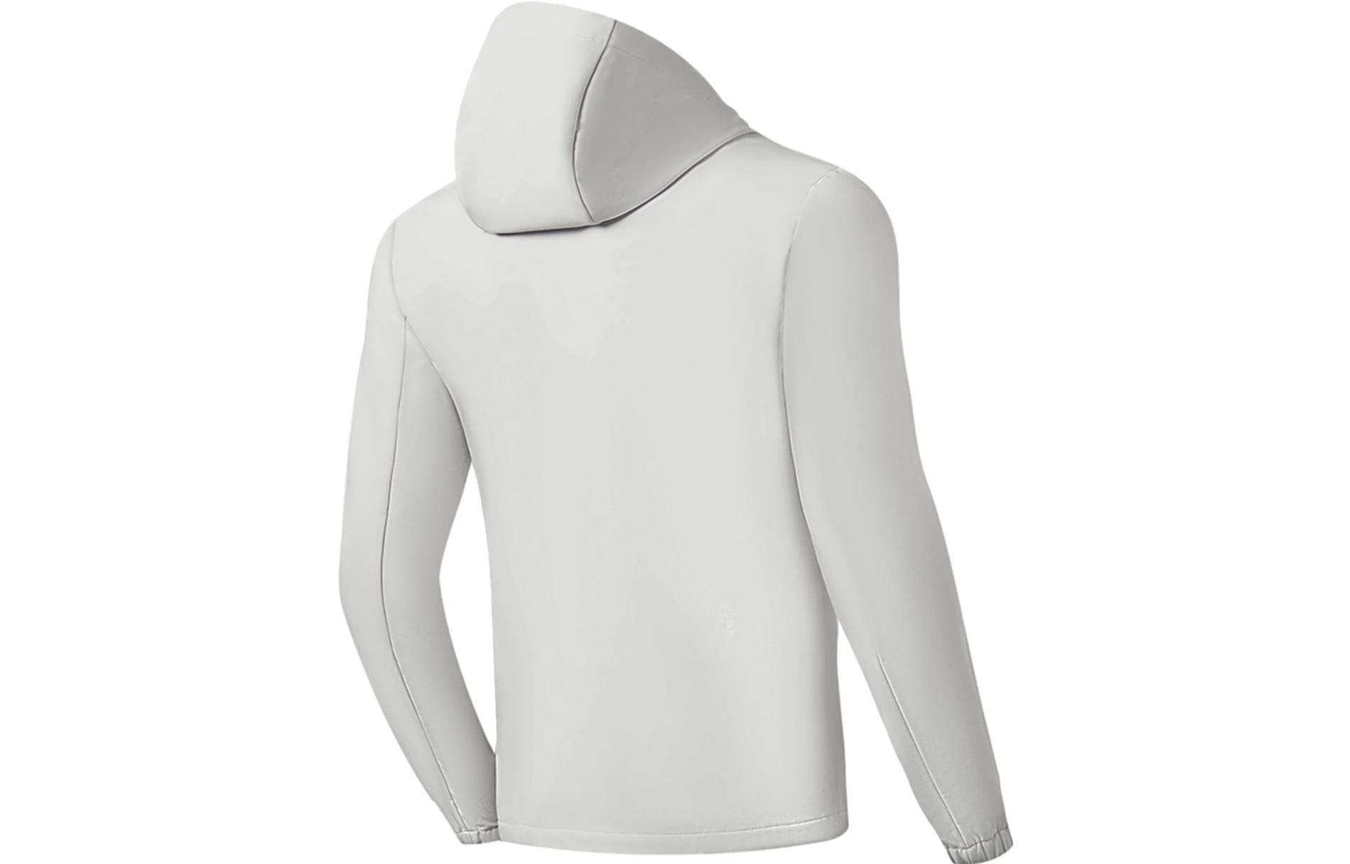 Li-Ning Athletics Hooded Jacket 'White Black' AFDSA01-4