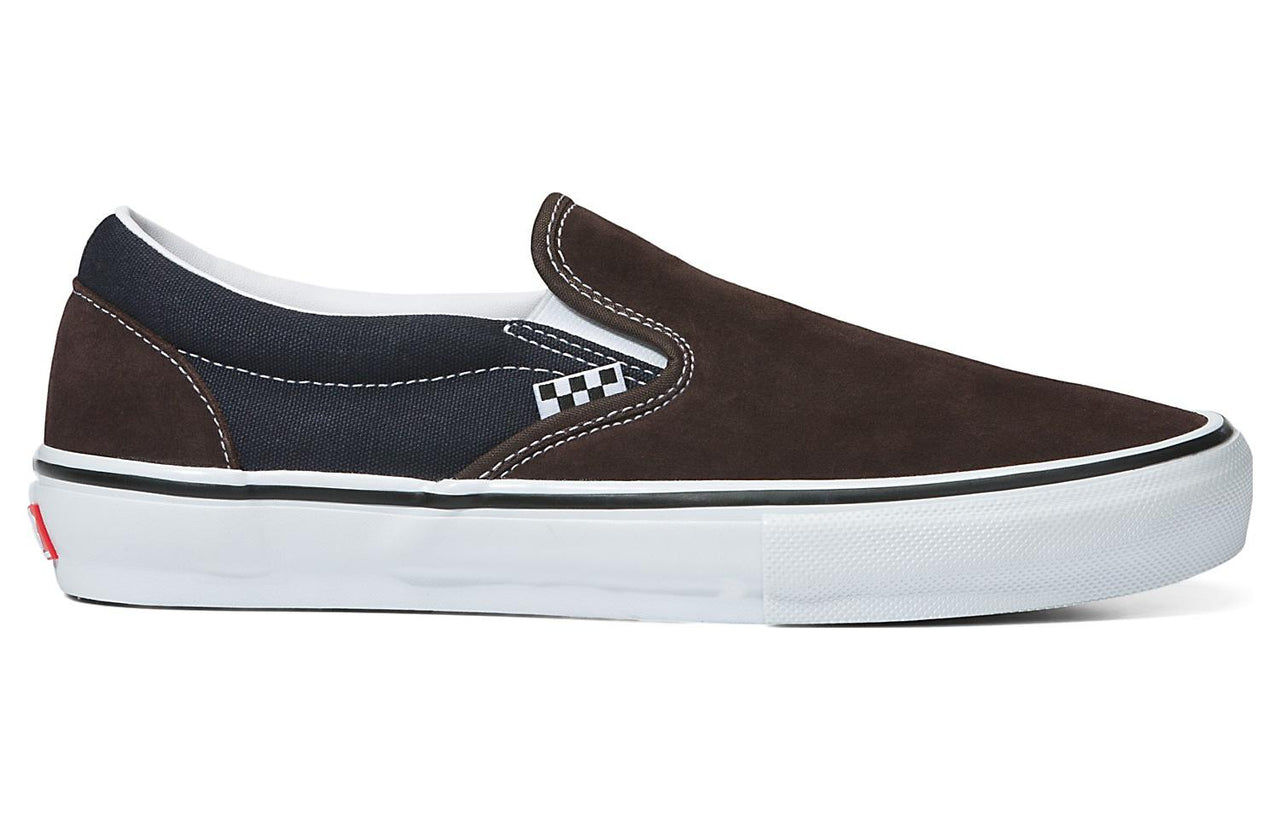 Vans Skate Slip-On 'Brown Blue' VN0A5FCABF7