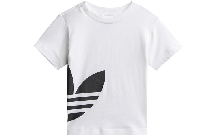 (TD) adidas Round Neck T-shirt Contents Suit K White FR5321