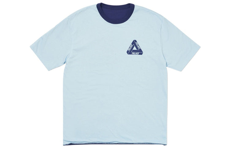 PALACE SS19 Reversible Short Sleeve Unisex Blue P19SS079