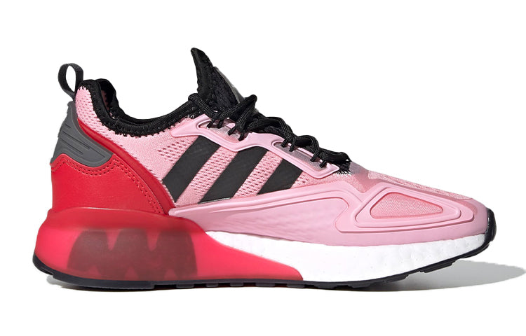(GS) adidas Ninja x ZX 2K Boost J 'Time In - True Pink Scarlet' FZ0456