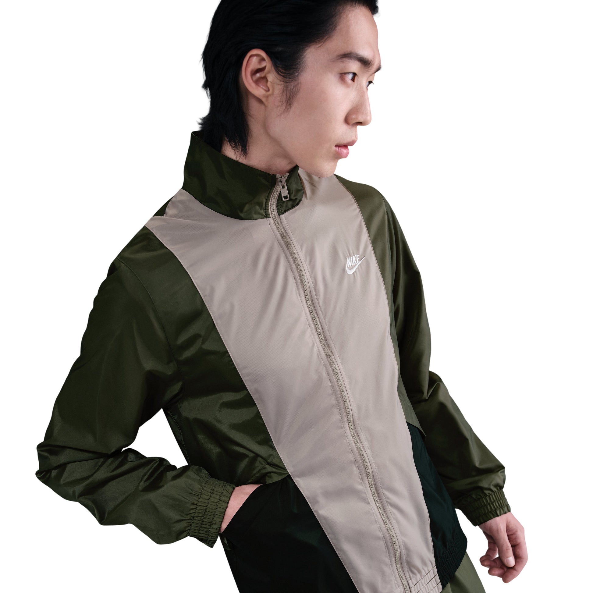Nike Club Woven Tracksuit 'Medium Olive Sequoia' HJ1986-222