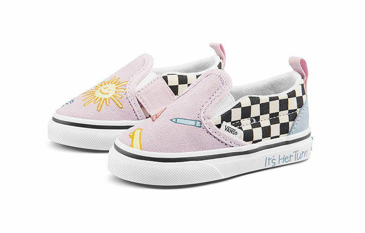 Vans Slip-On Sneakers Pink/Blue TD VN000UBS89C