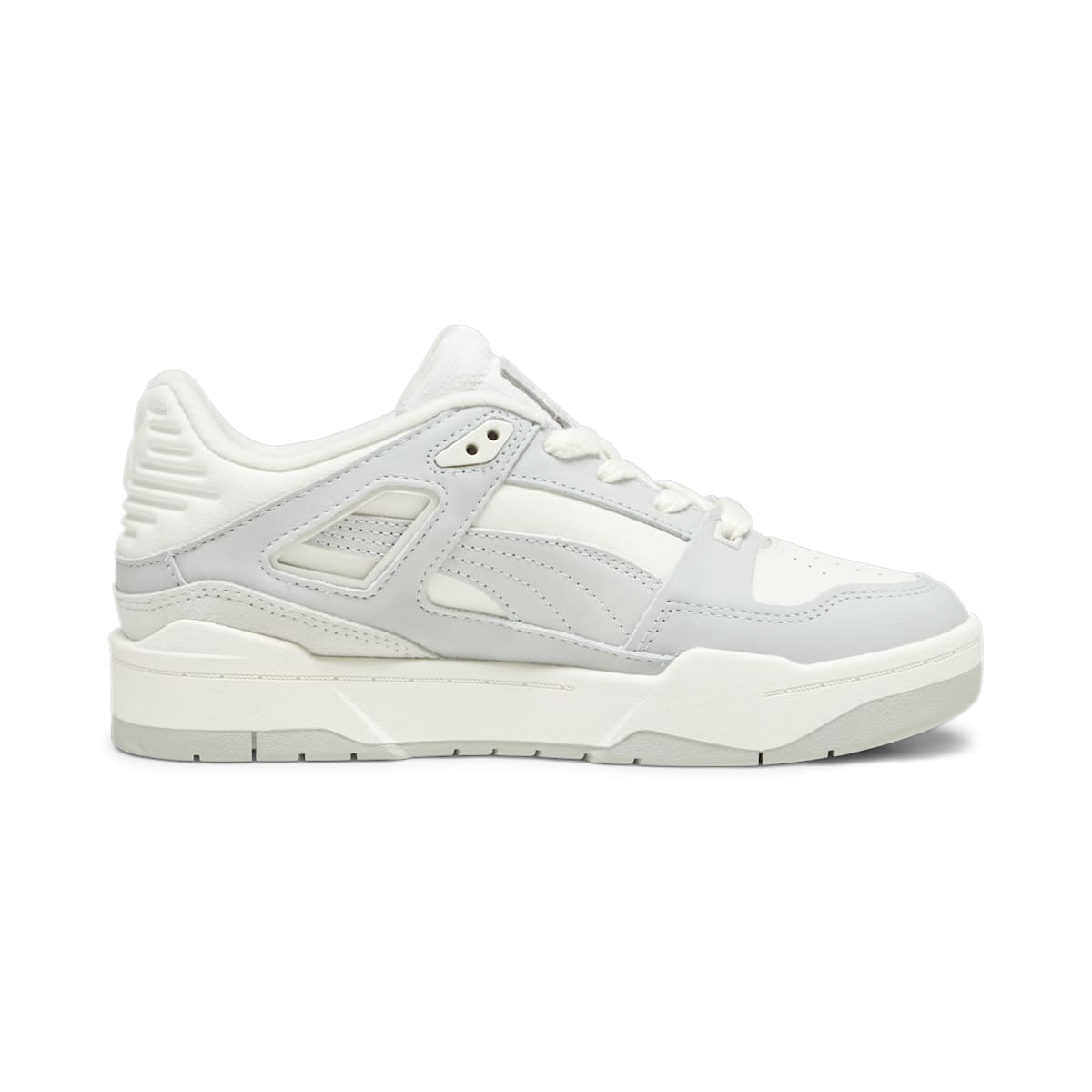 (WMNS) PUMA Slipstream Lo 'Self-Love Ash Grey Frosted Ivory' 393049-02