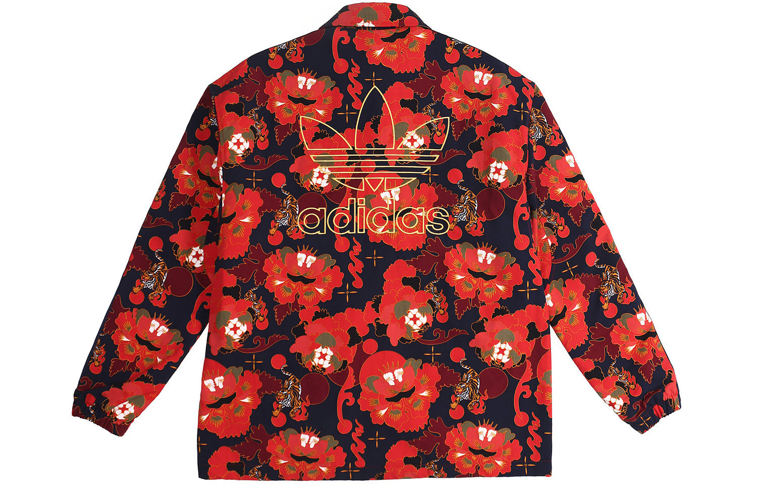 adidas LNY COACH Jacket COLLEGIATE NAVY / SCARLET / MULTICOLOR / GOLD METALLIC GC8697
