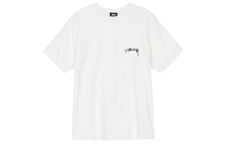 Men's Stussy Bloom Tee Flowers Short Sleeve White 1904521-1002