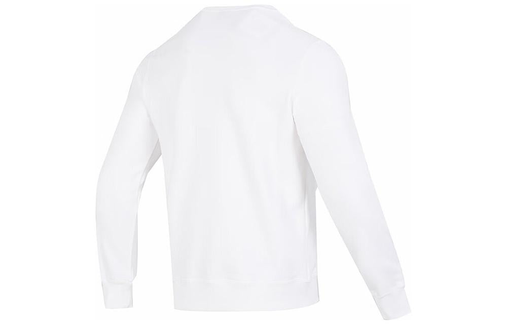 PUMA Logo Crew Neck Sweater 'White' 535278-02