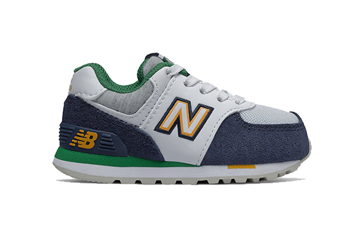 New Balance 574Varsity Sport White Blue Green Toddler IC574NLB