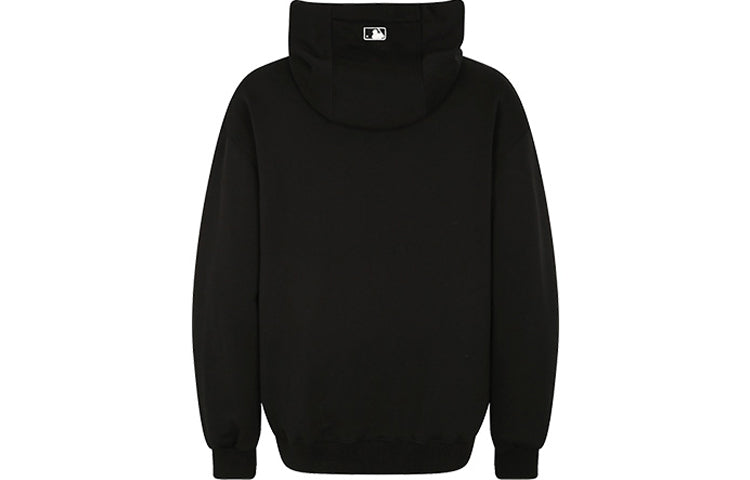 MLB Yankees Small Label Embroidered Drawstring hooded Long Sleeves Unisex Black 31HDZ1941-50L