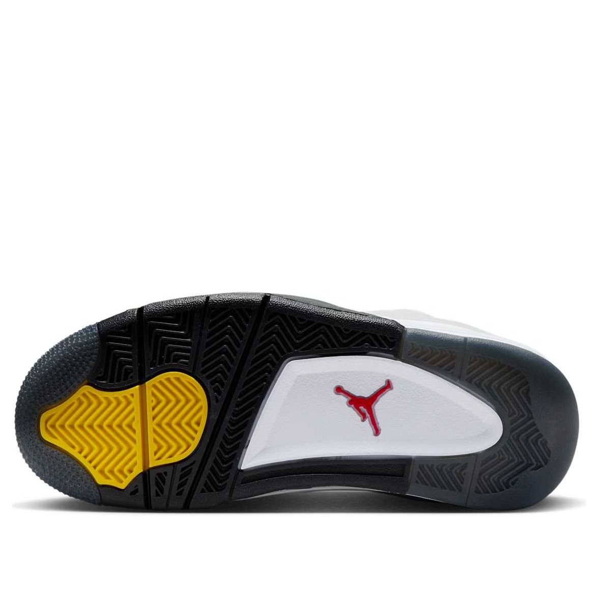 (GS) Air Jordan 4 RM Premium 'White Smoke Grey Red' IB8051-100