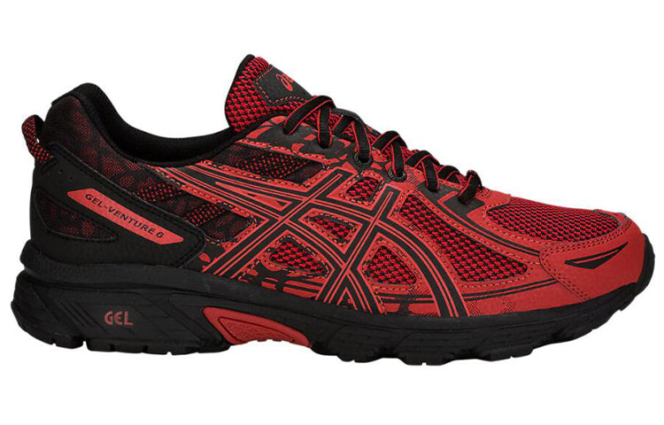ASICS Gel-Venture 6 'Black Red' T7G1N-800