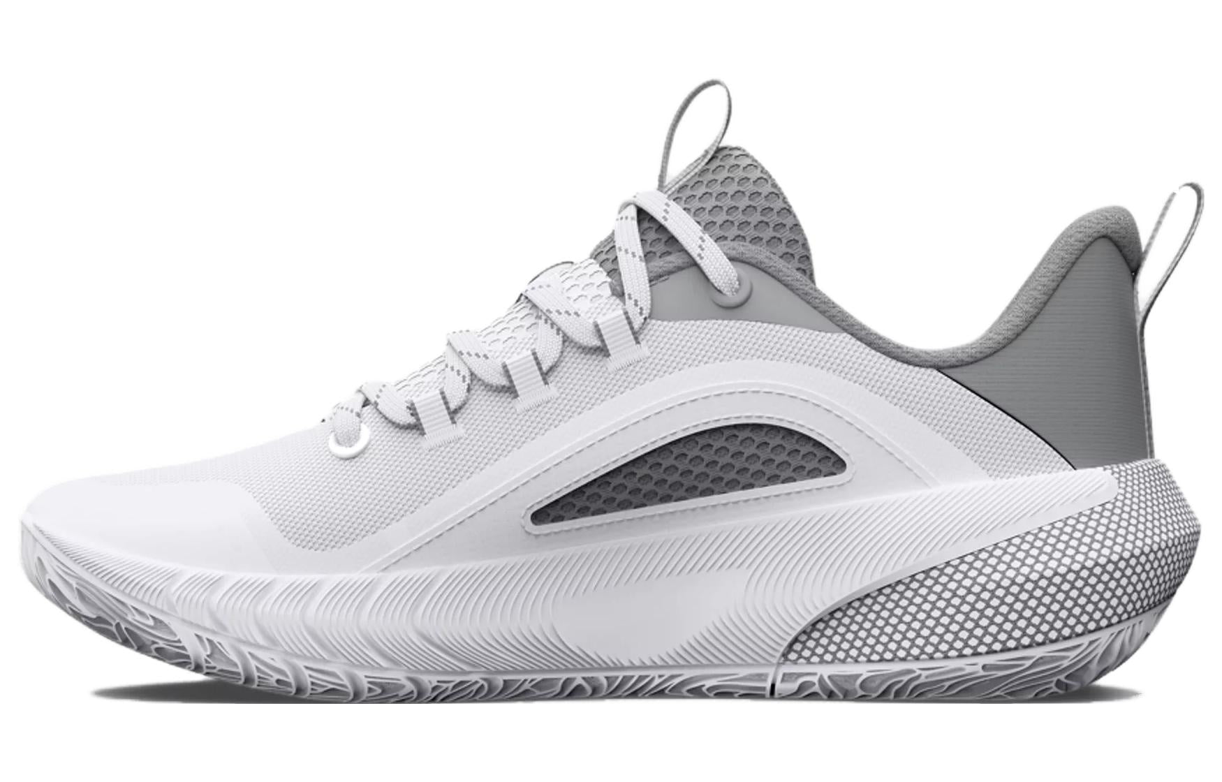 (WMNS) Under Armour HOVR Ascent 2 'White Mod Grey' 3025681-100