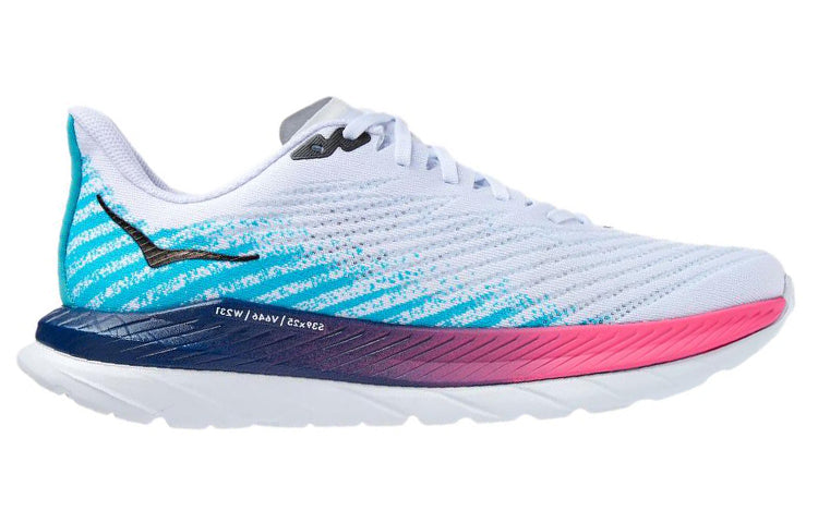 HOKA ONE ONE Mach 5 'White Scuba Blue' 1127893-WSBB
