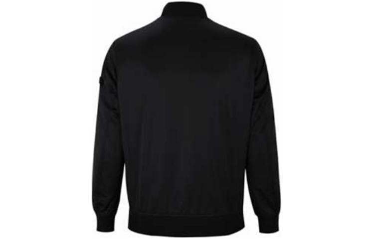 Converse Casual Sports Stand Collar Baseball Jacket Asia Sizing 'Black' 10007769-A01