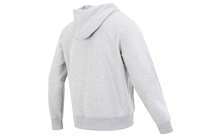 New Balance Essentials Stacked Logo French Terry Jacket Asia Sizing 'Classic Grey' MJ31536-AG