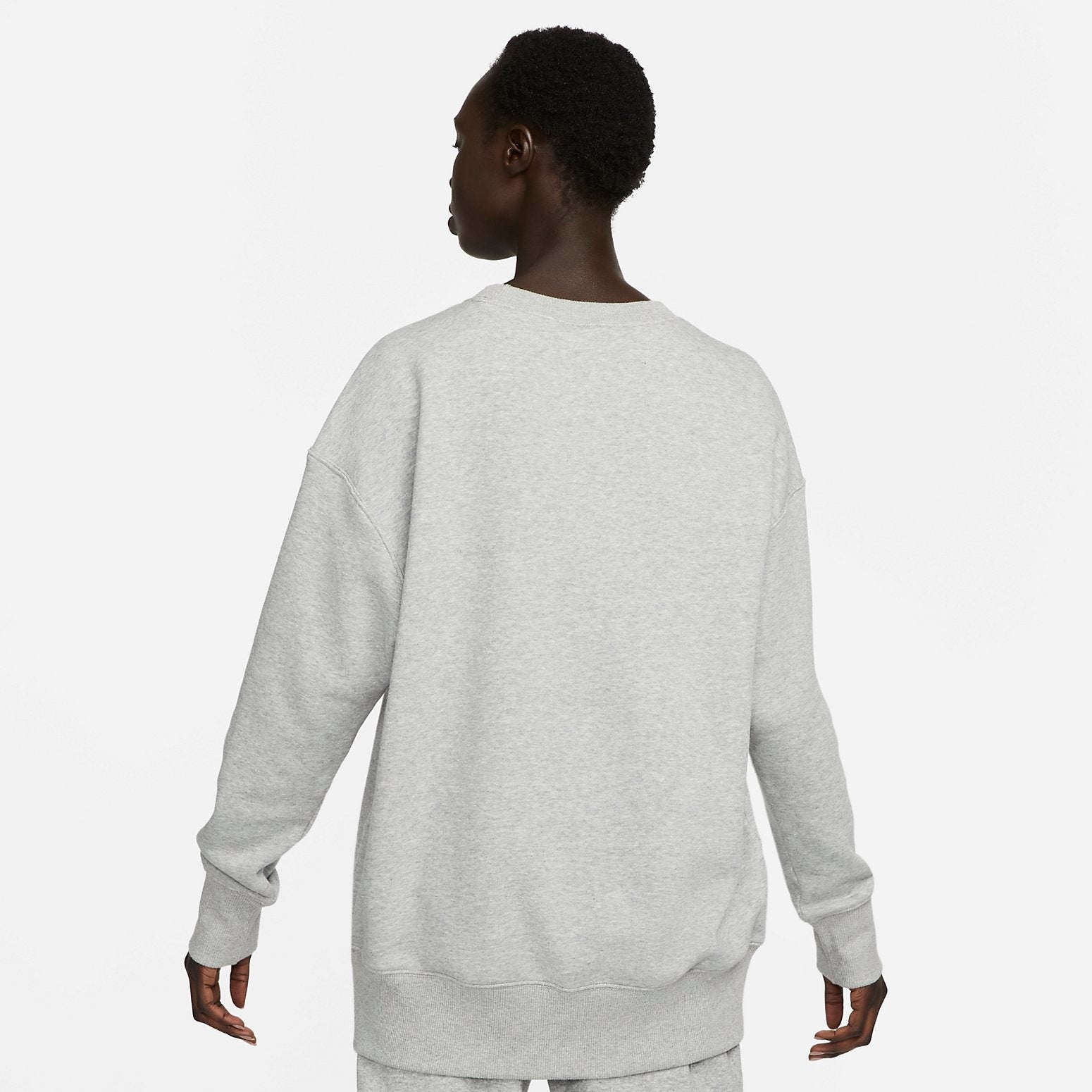 (WMNS) Nike Phoenix Fleece Crewneck Swaetshirt 'Grey' DQ5733-063