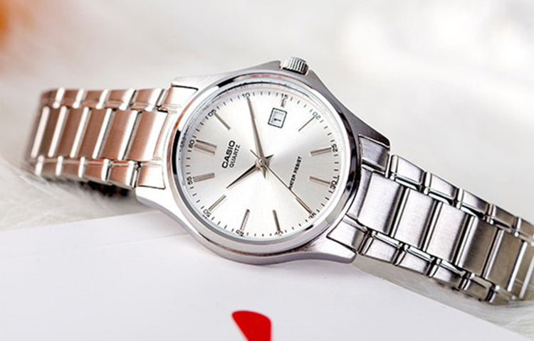 CASIO Waterproof Quartz Stainless Steel Strap Silver Analog LTP-1183A-7A