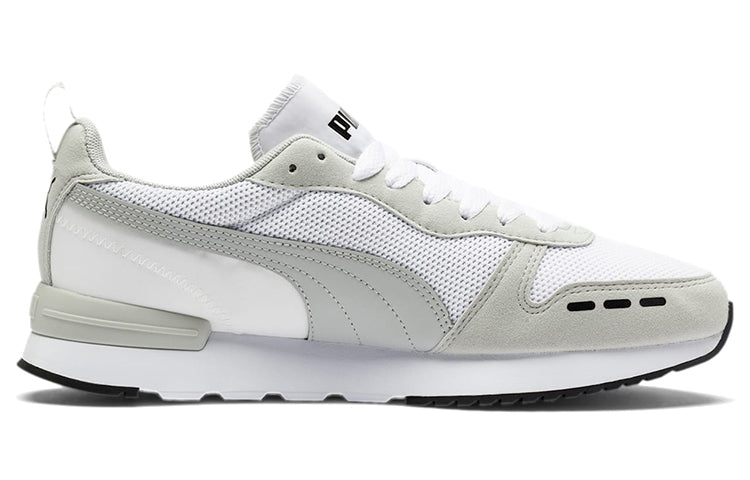 PUMA R78 Trainers White/Grey 373117-20