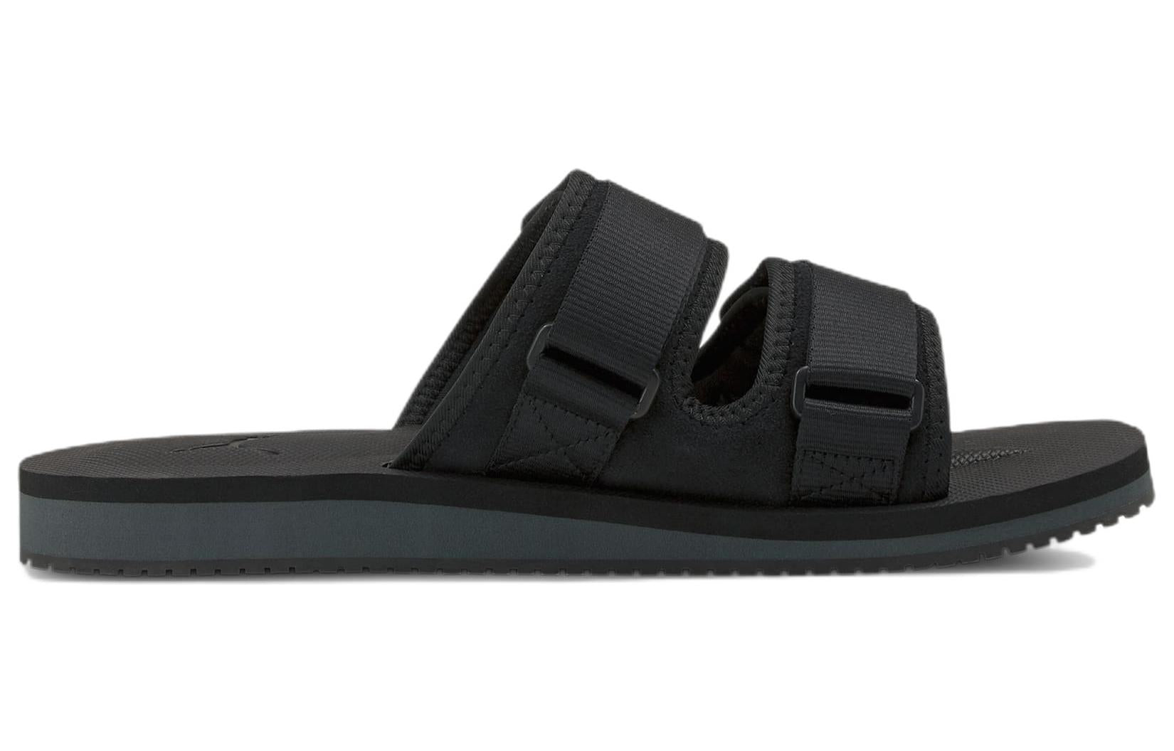 PUMA Bribe Tech Sports Slippers Unisex Black 384873-01