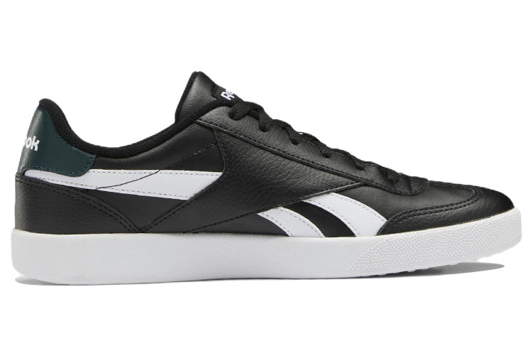 Reebok Vector Smash Cozy Casual Skateboarding Shoes Unisex Black White GZ4986