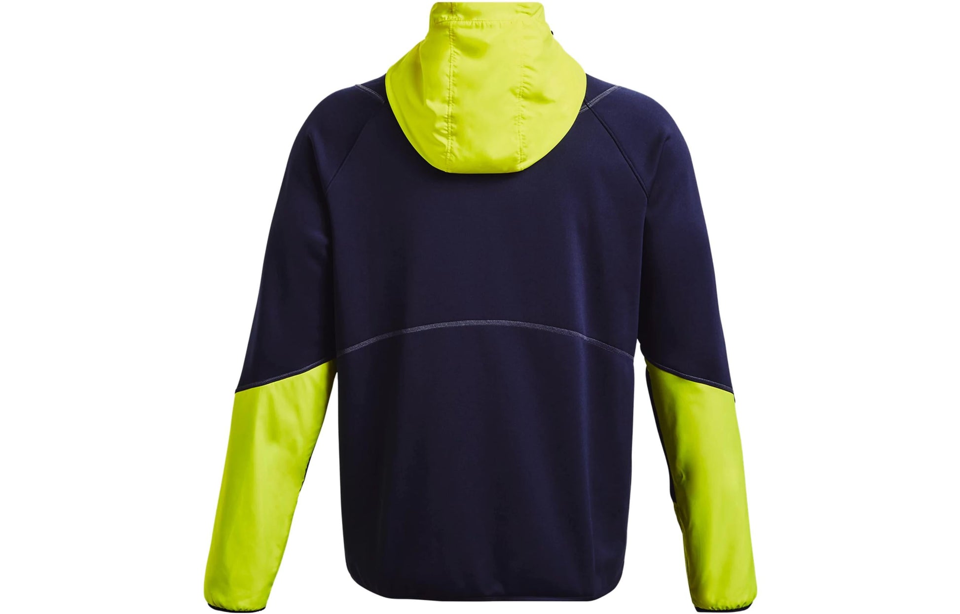 Under Armour Rush Fleece Hoodie 'Navy Lime' 1373809-410