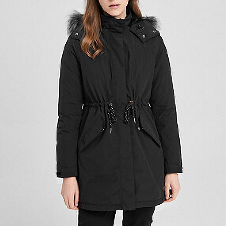 (WMNS) THE NORTH FACE Knee Length Coats 'Black' 3VV2-JK3