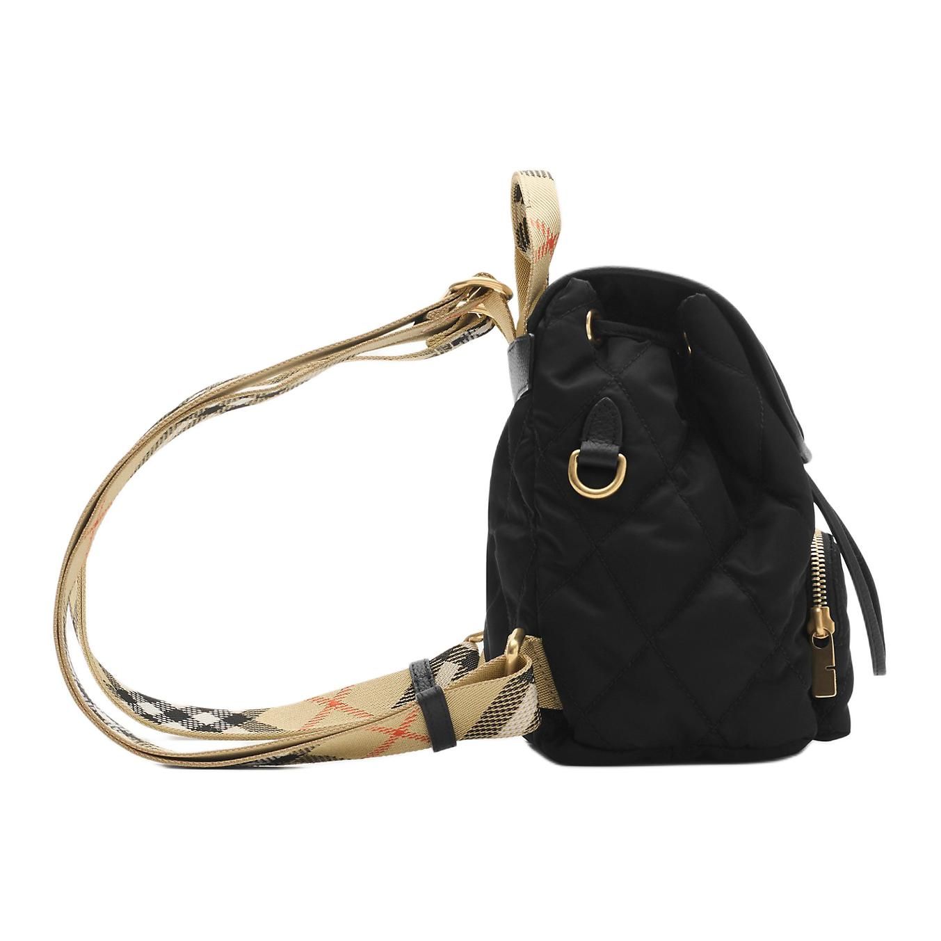 (WMNS) Burberry 26 Mini Horseshoe Backpack 'Black' 81187481