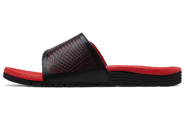 New Balance 3064 Series Outdoor Stylish Sports Slippers Black Red Colorblock 'Black Red' M3064BRD