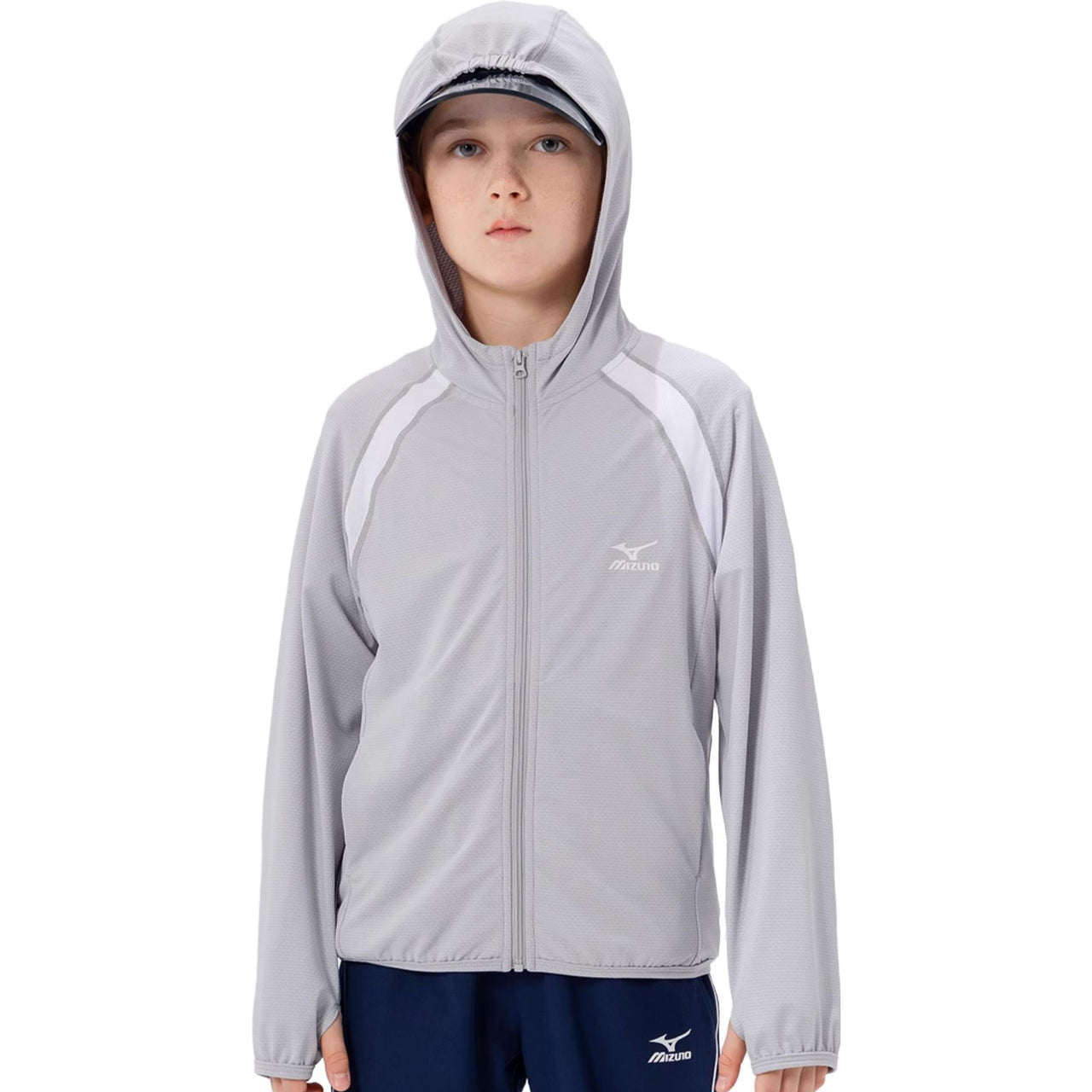 (GS) Mizuno Hoody Jacket 'Grey' FS2233
