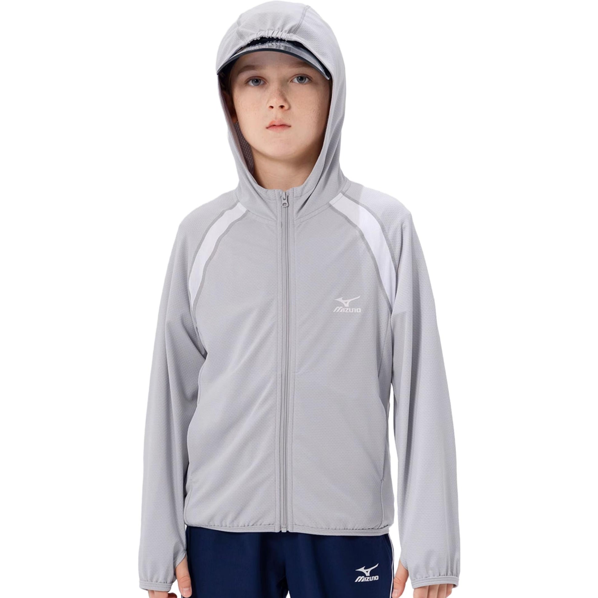 (GS) Mizuno Hoody Jacket 'Grey' FS2233