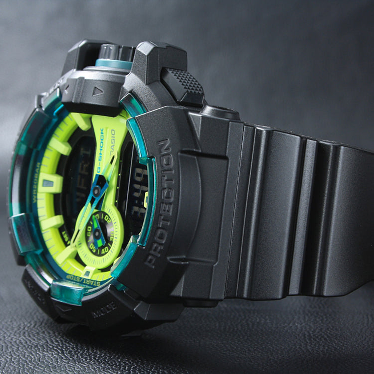 CASIO G-Shock Analog-Digital 'Black Green' GA-400LY-1A