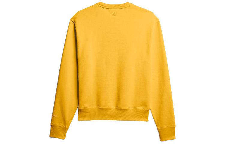 adidas x Pharrell Basics Crew Sweatshirt 'Yellow' GL6288