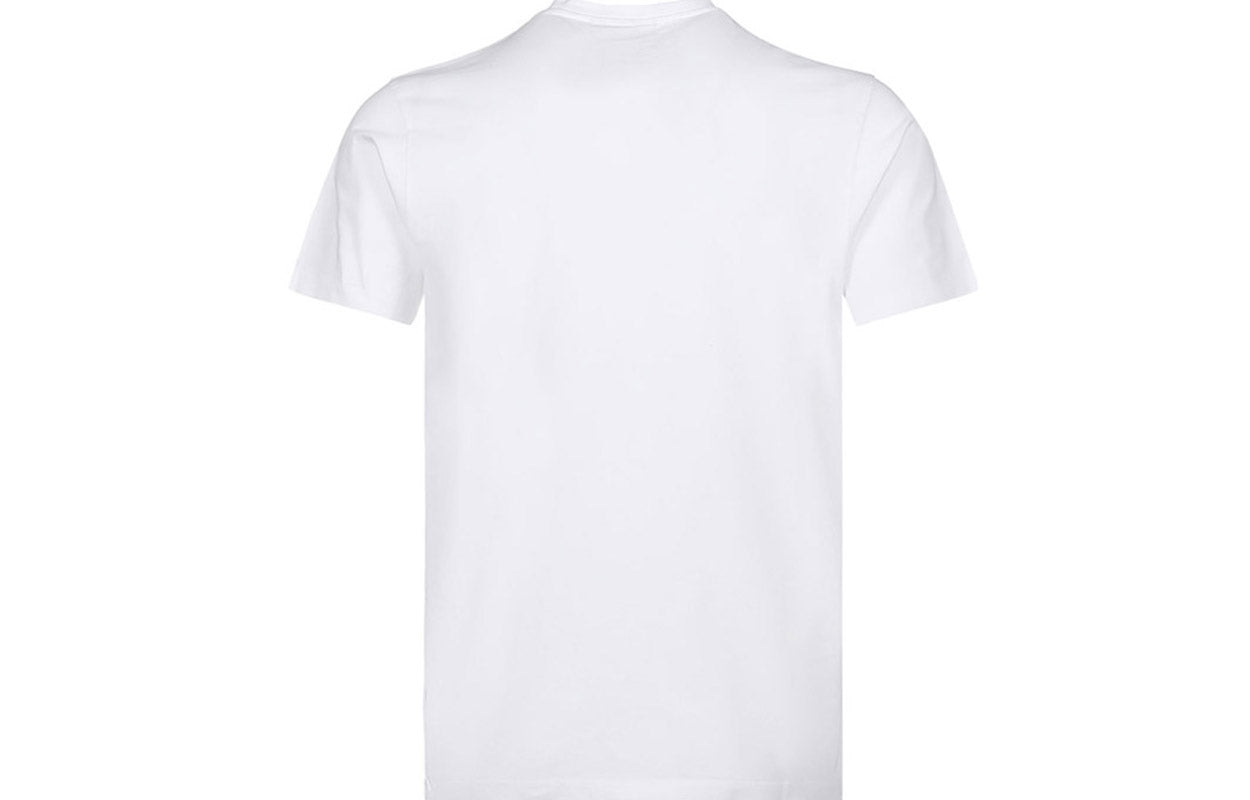 Men's KENZO FW20 Logo Round Neck Short Sleeve White T-Shirt FA65TS0014SJ-01