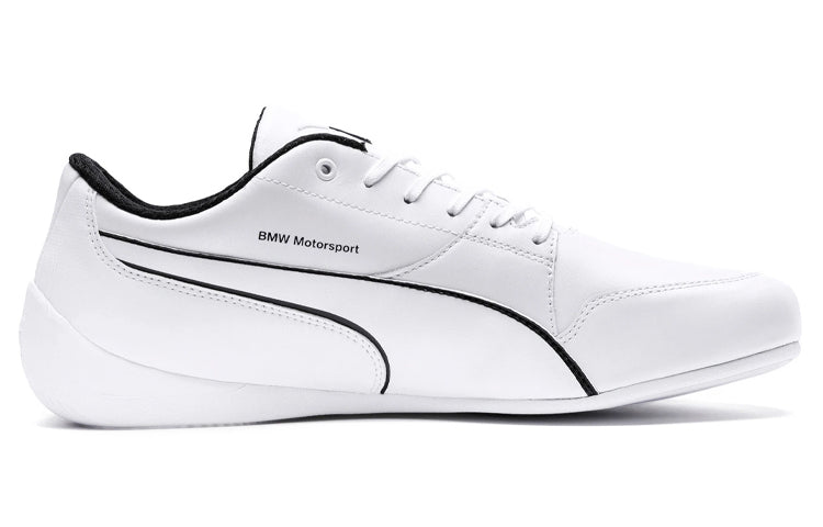 PUMA BMW Motorsport Drift Cat 7 Low Top Running Shoes White 305986-05