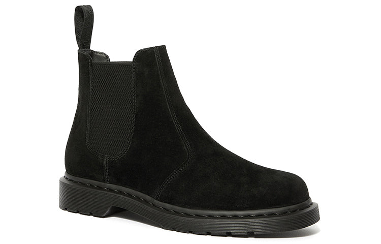 Dr. Martens 2976 Black Suede Chelsea Boots 'Black' 25697001